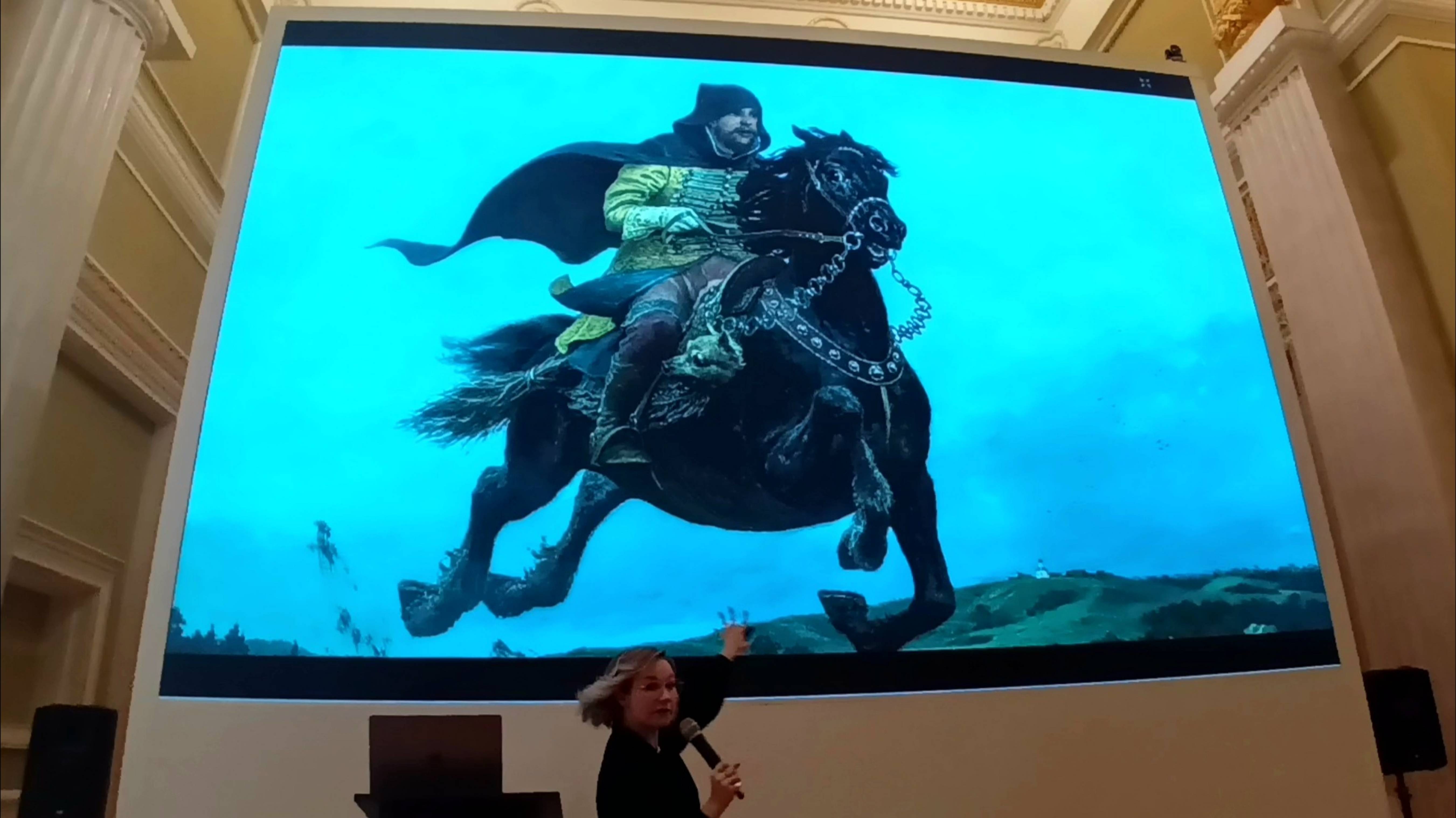 Искусствовед Е.Андреева об образе опричника...