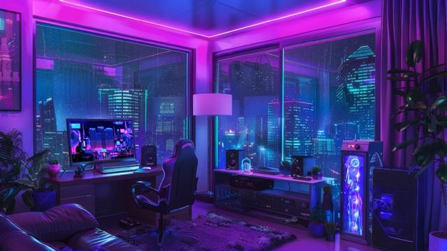 90's Chill Lofi 🌃 Lo fi Beats To Sleep, Relax [lofi hiphop mix] ☔️ Lofi Rain Playlist (2160p_30fps_