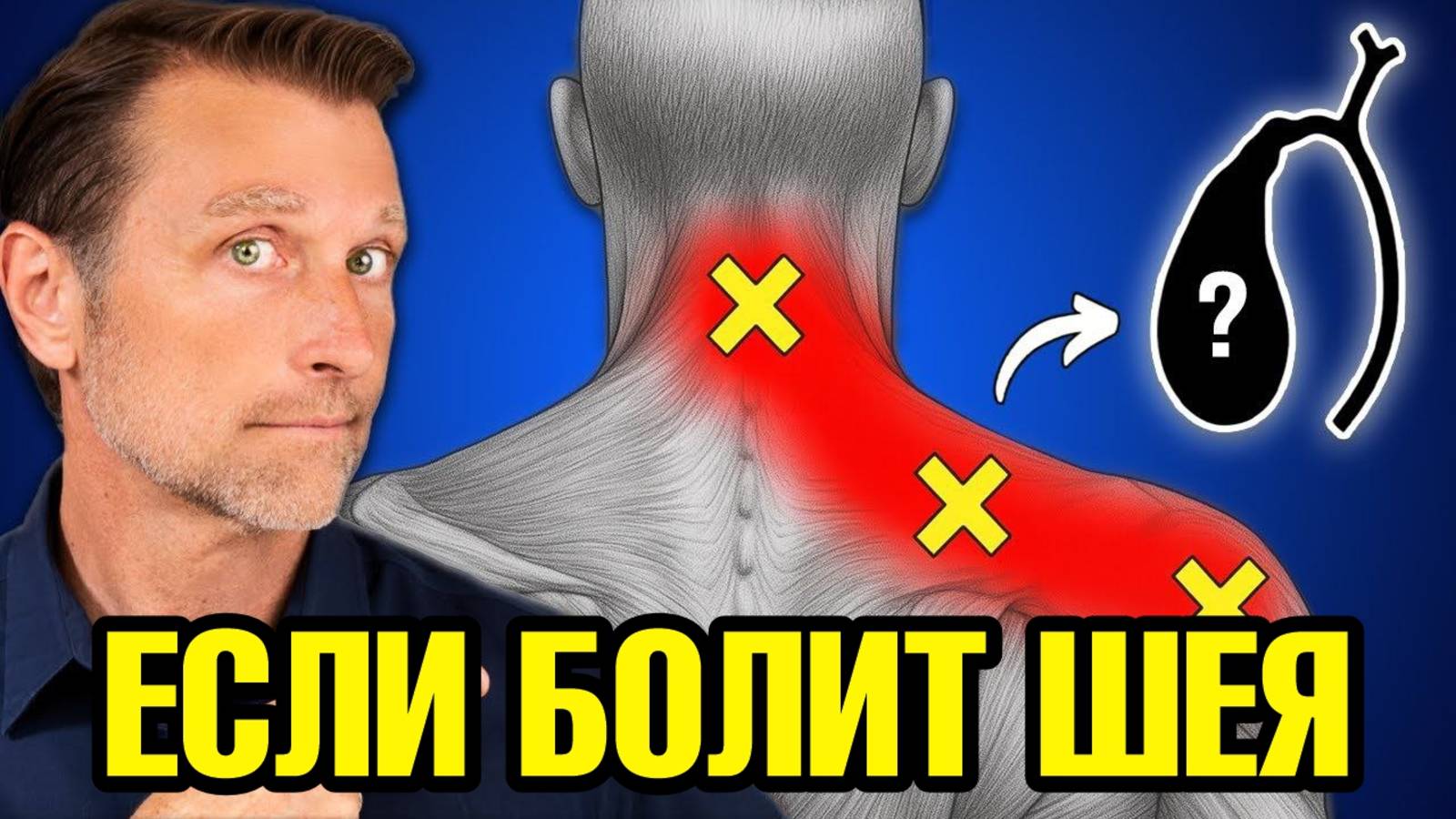 РЕАЛЬНАЯ причина боли в шее и под лопаткой справа🙌