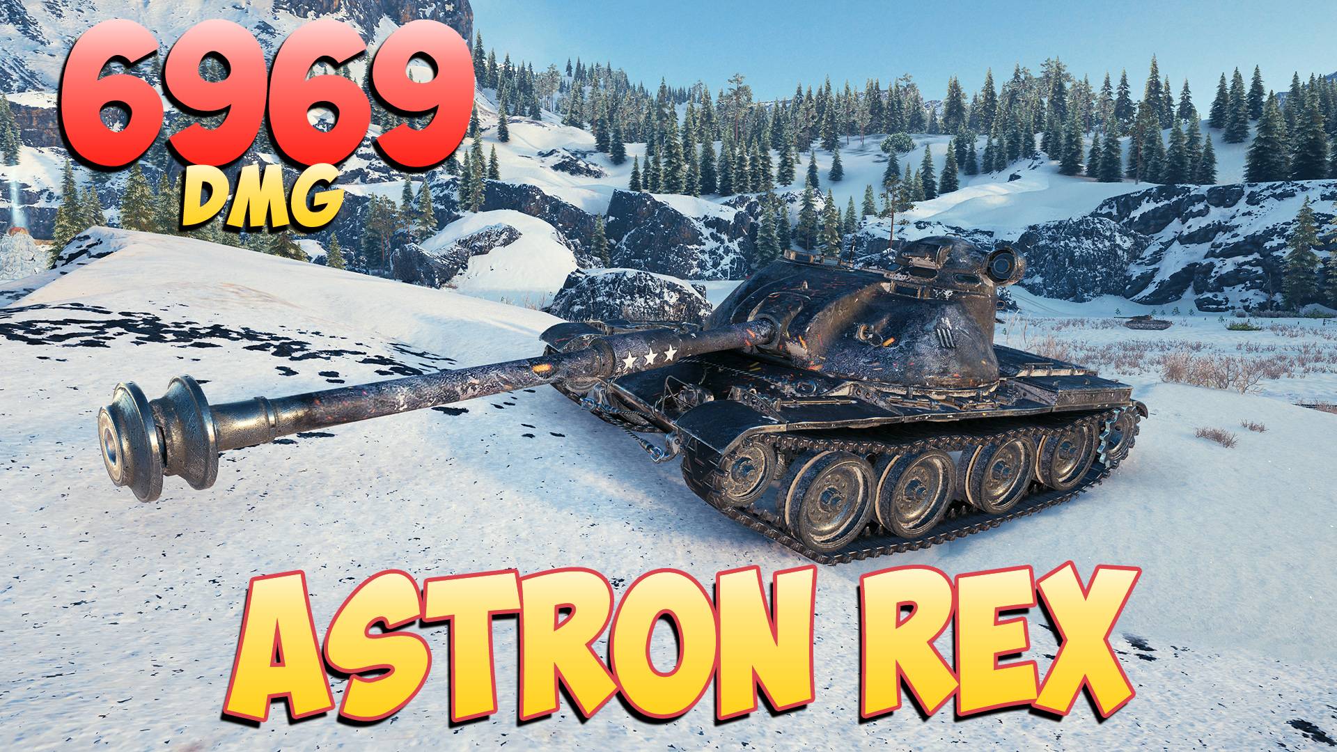 ASTRON Rex • Активные действия! - 7 Фрагов 6.9K Урона • Мир Танков