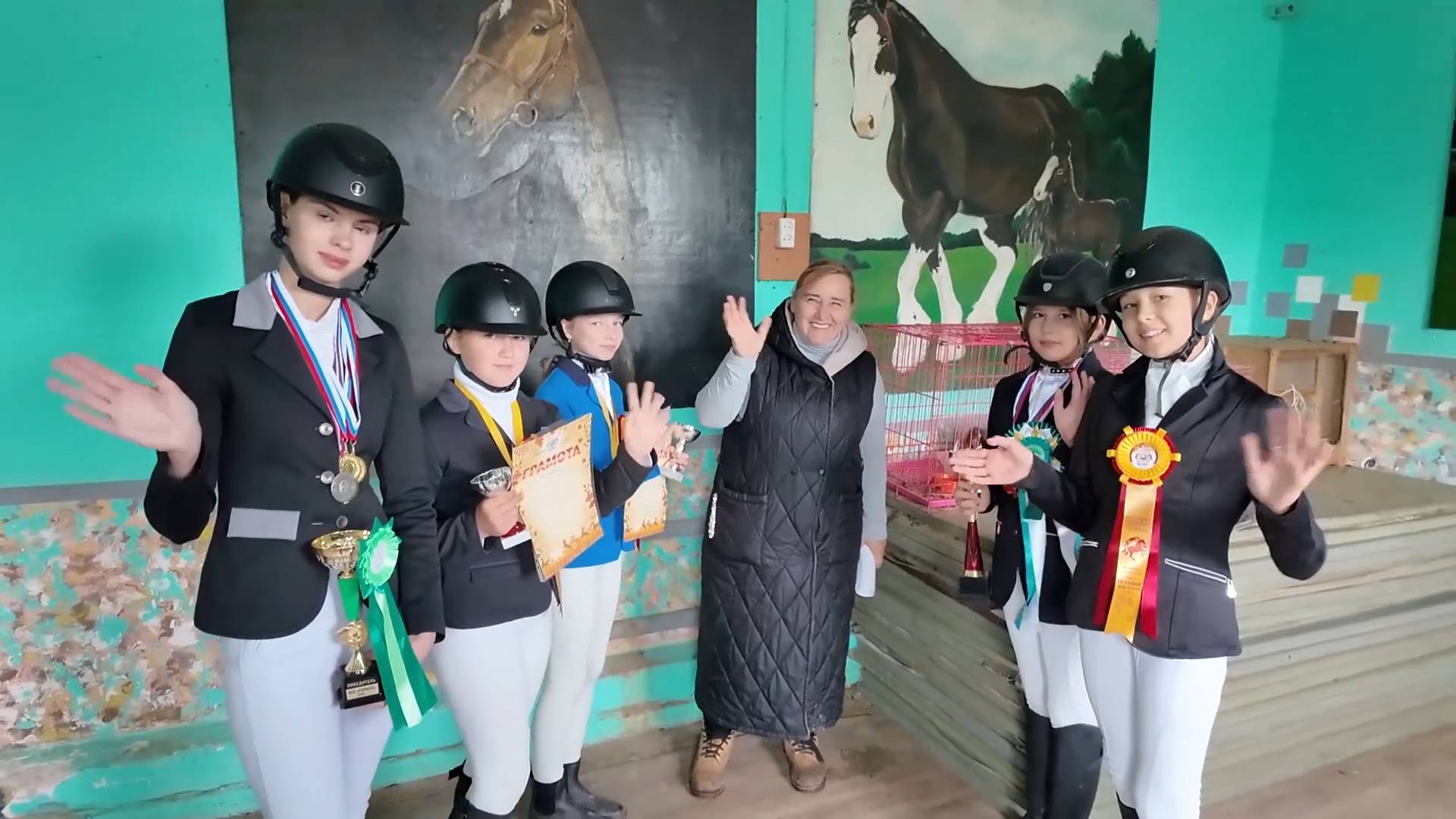 Копейский конный клуб подвел итоги летнего сезона