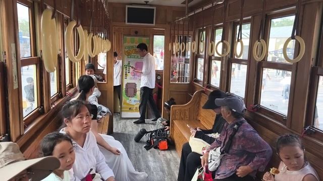 Ретротрамвай в Пекине