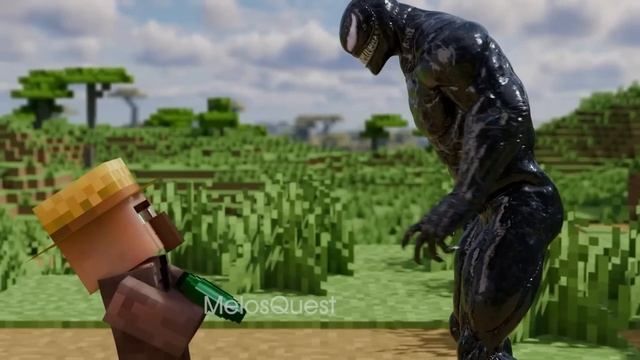 Веном в Маинкрафте