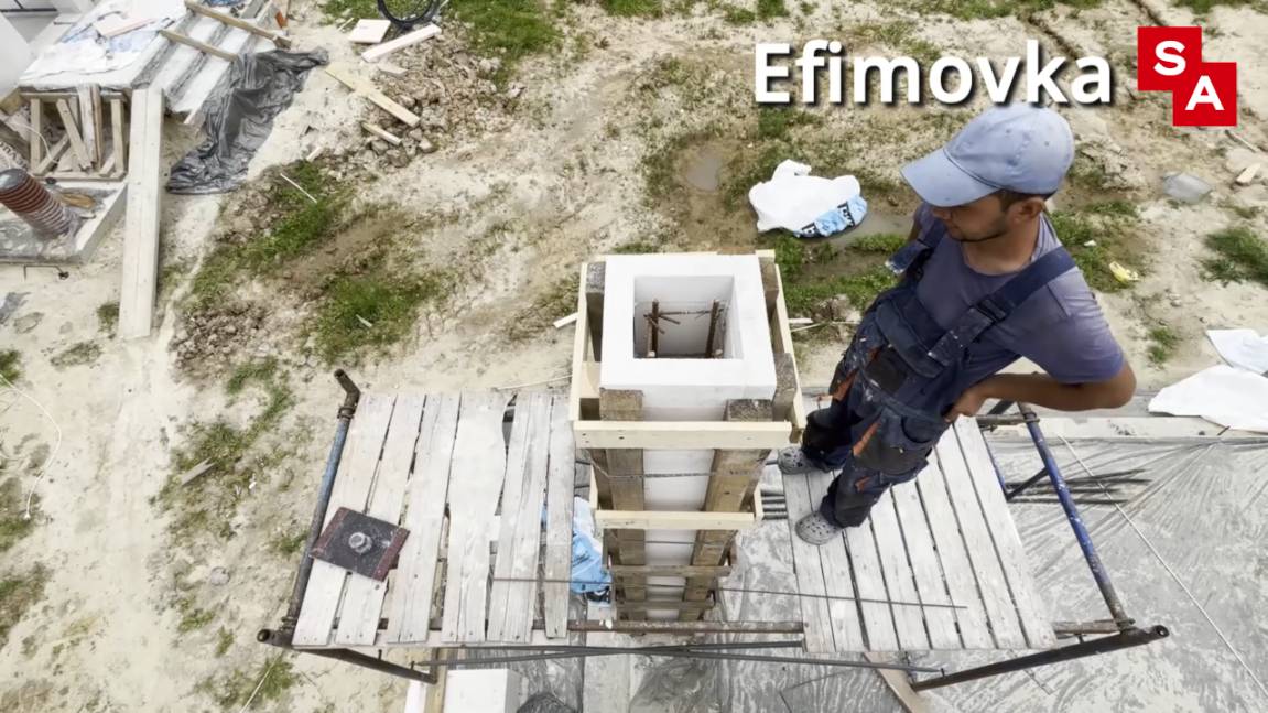 Армопояс и скрытые балки для живой планировки заливаем в Чехове