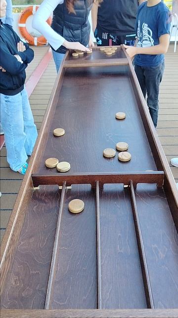 Голландский бильярд в круизе теплоход "Нижний Новгород"