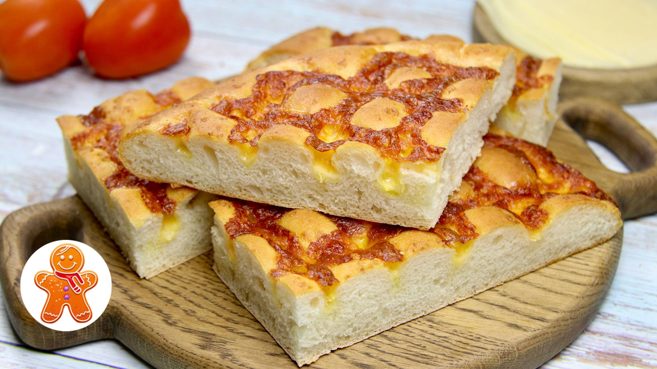 Мягкий ароматный хлеб 🫓 Хлеб с чесноком и сыром