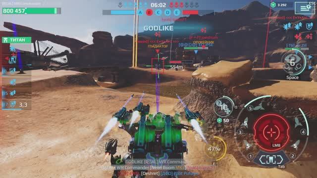 Стрикс на ракетах вертикального взлета на большой карте  War Robots в VK 11 серия  #warrobots