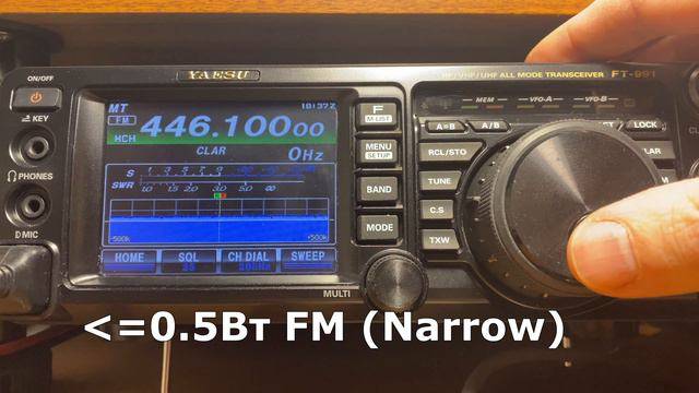 Разрешенные частоты для рации