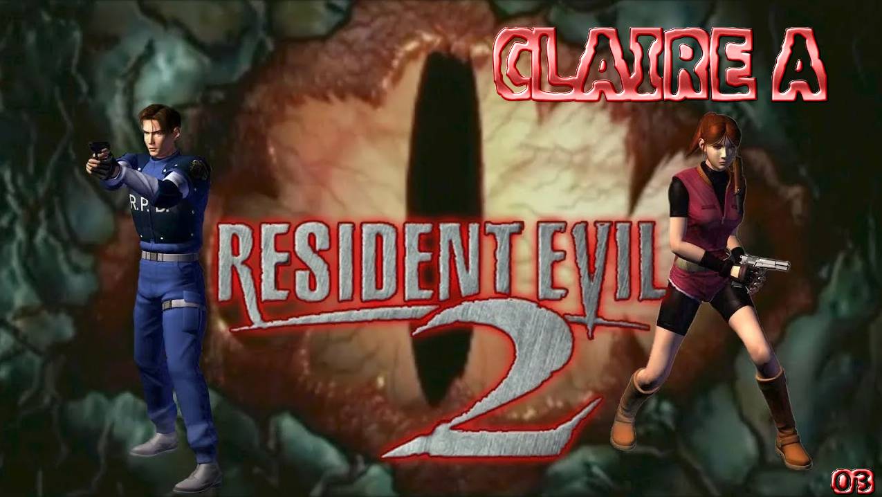 RESIDENT EVIL 2 (PSone) - Клэр А. Третий сценарий + Экстрим Битва прохождение.