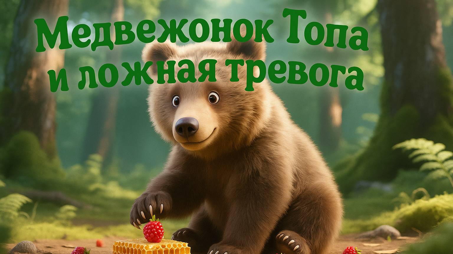 Медвежонок Топа и ложная тревога|Детские мультики|Детские сказки🎉✨