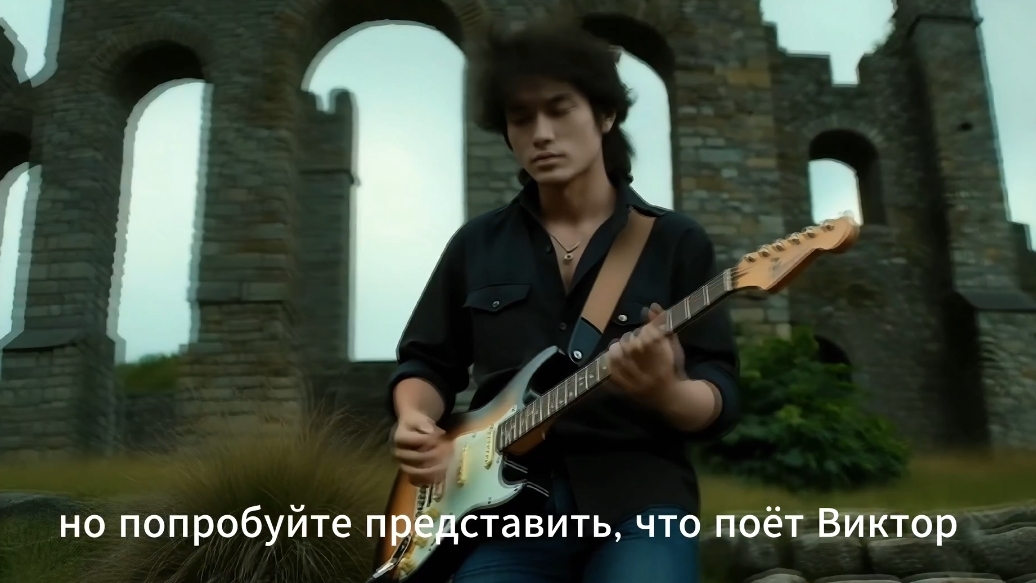 Голос Виктора Цоя сгенерировано нейросетью.