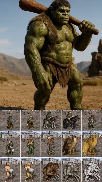 Герои 3. Живые существа Heroes of might and magic 3 из замка Цитадель в #heroes3