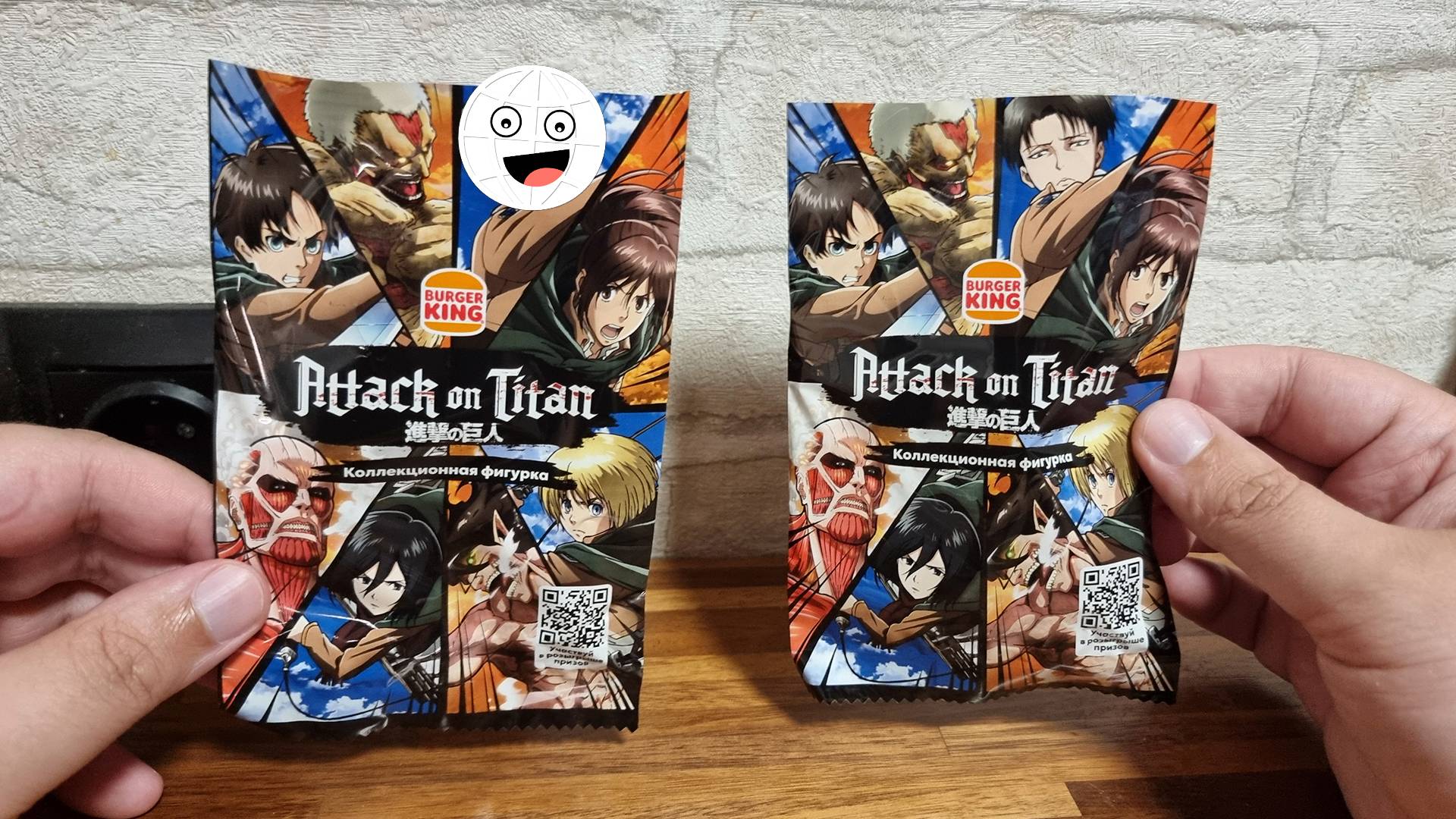 Атака Титанов на Бургер Кинг! Выпал супер редкий