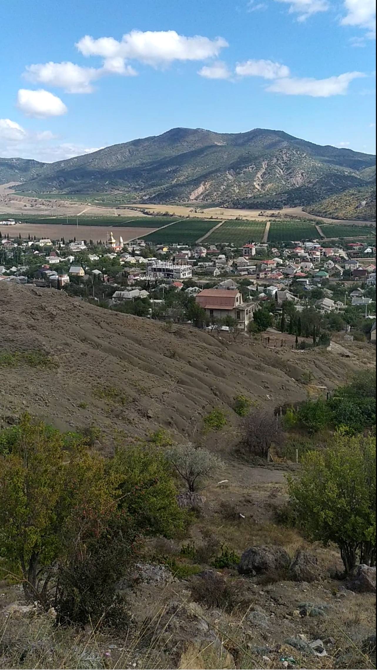 Село в горах Крыма