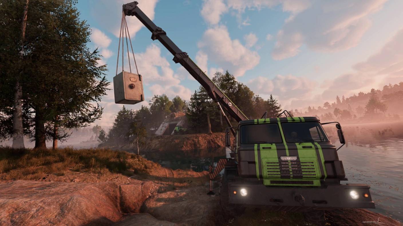 Тайник отшельника на карте «Загрязнение» в RoadCraft