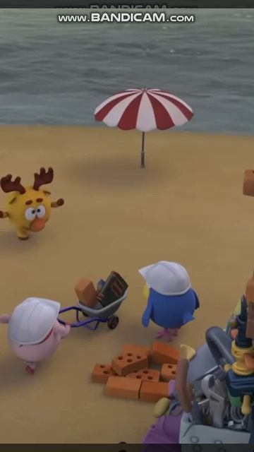 Крош падает С Башни