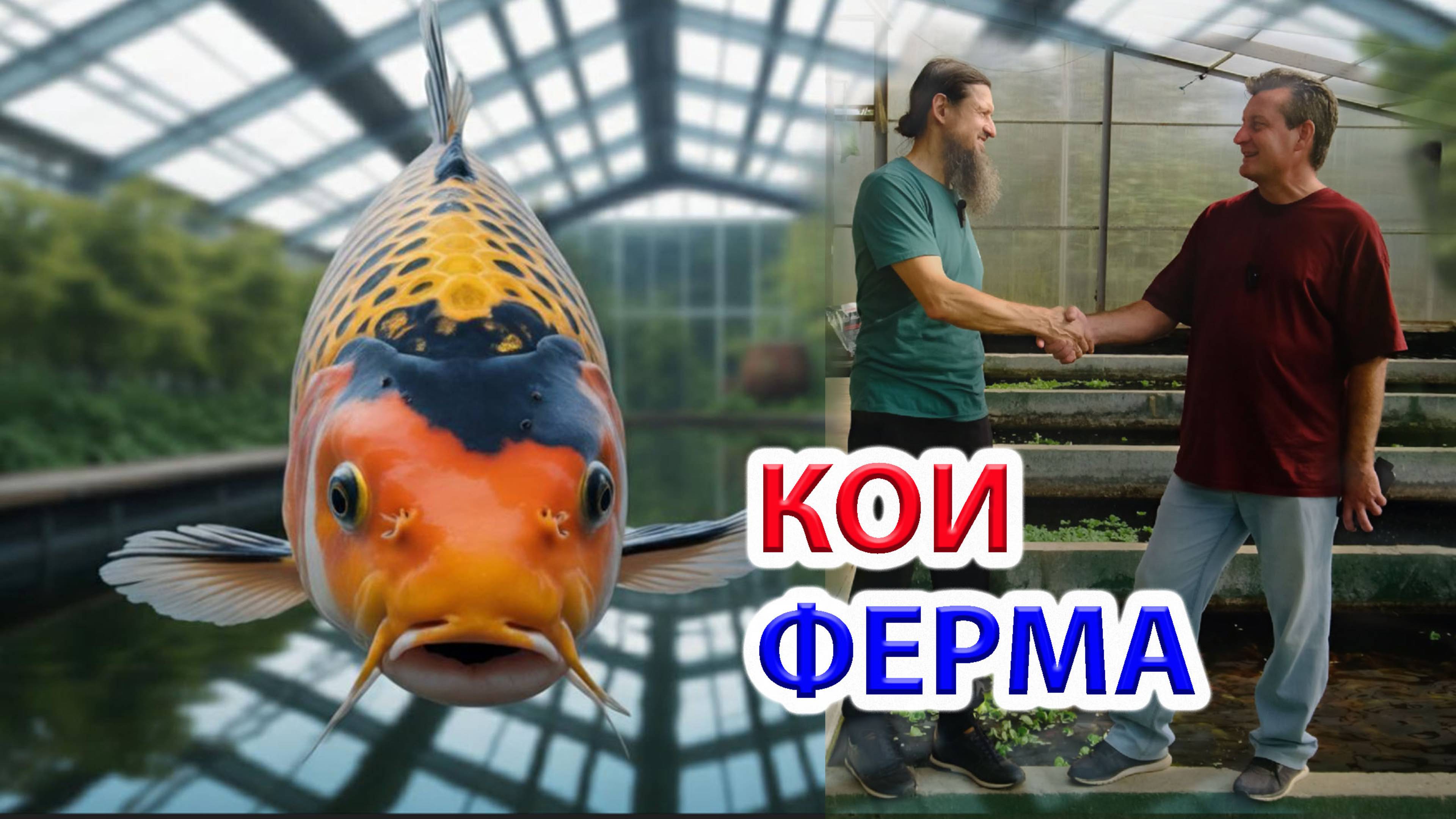 Кои Ферма - разговор о Карпах Кои. Устройство УЗВ.  Разведение Кои, селекция