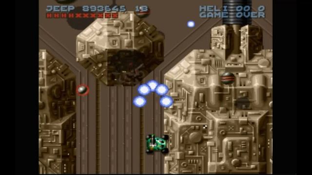 Super Nintendo (Snes) 16-bit Firepower 2000 Level 6 Прохождение