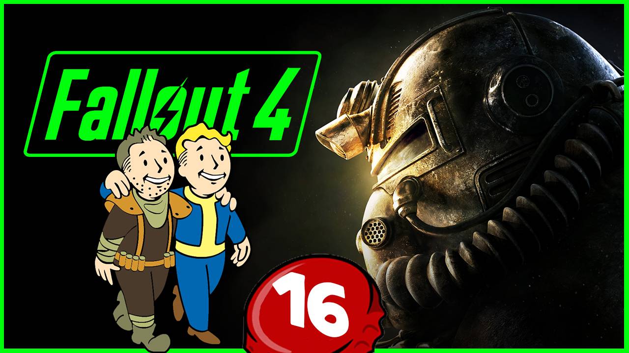 Живые пустоши зовут - Fallout 4 - русская озвучка - стрим 16