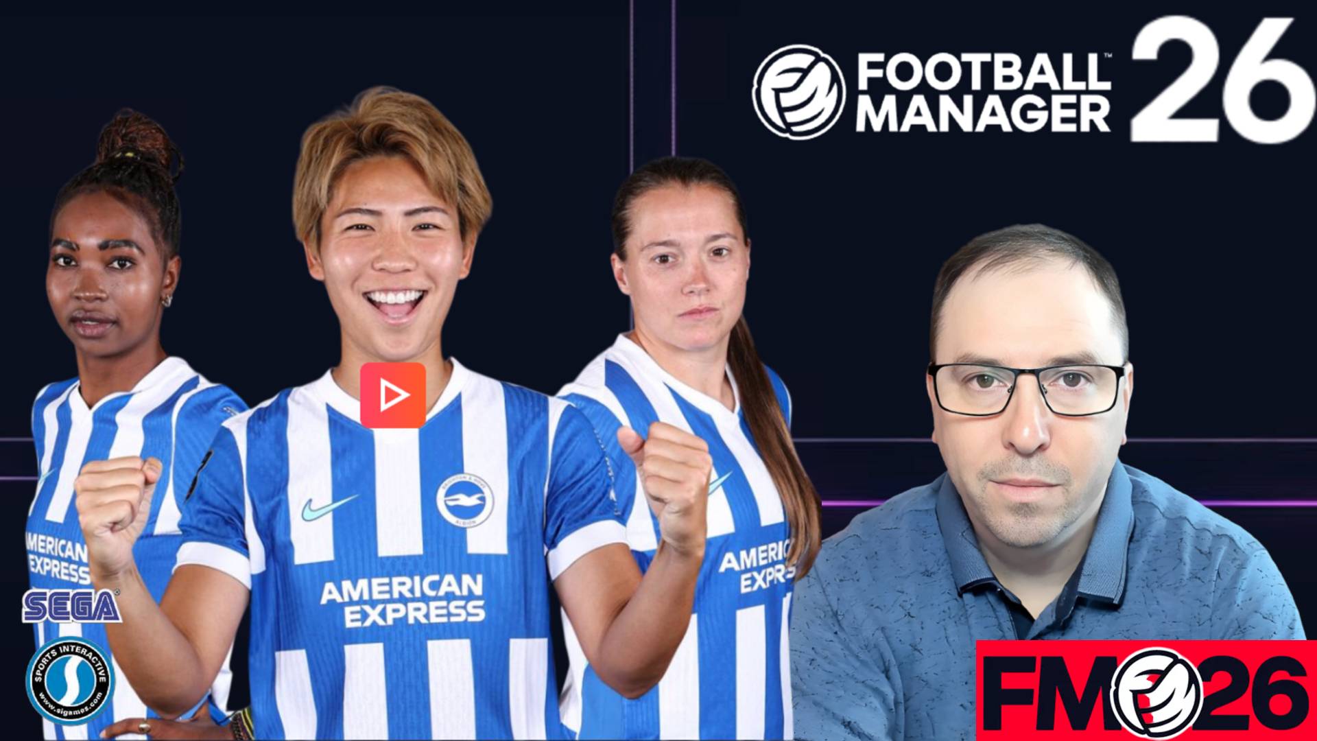 Football Manager 2026 женский футбол. FM26 введение женского футбола