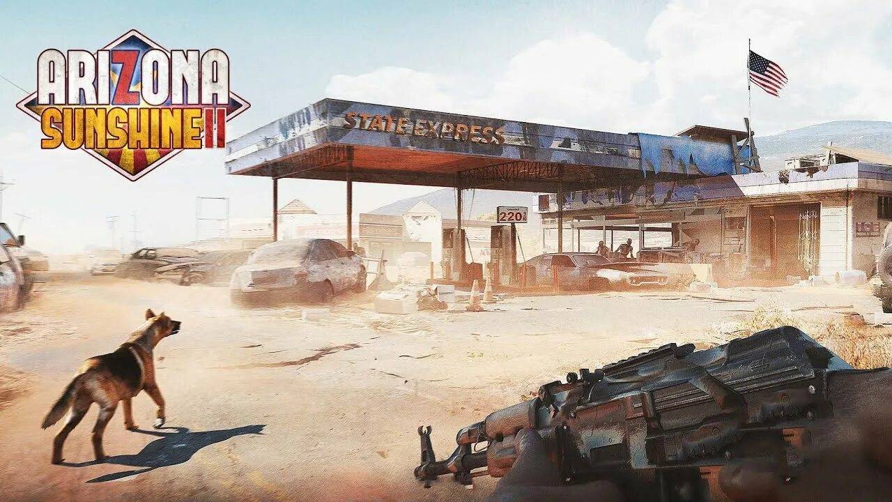 4)Arizona Sunshine2 (Солнечный свет Аризоны2 )Прохождение в VR 2 на PS 5