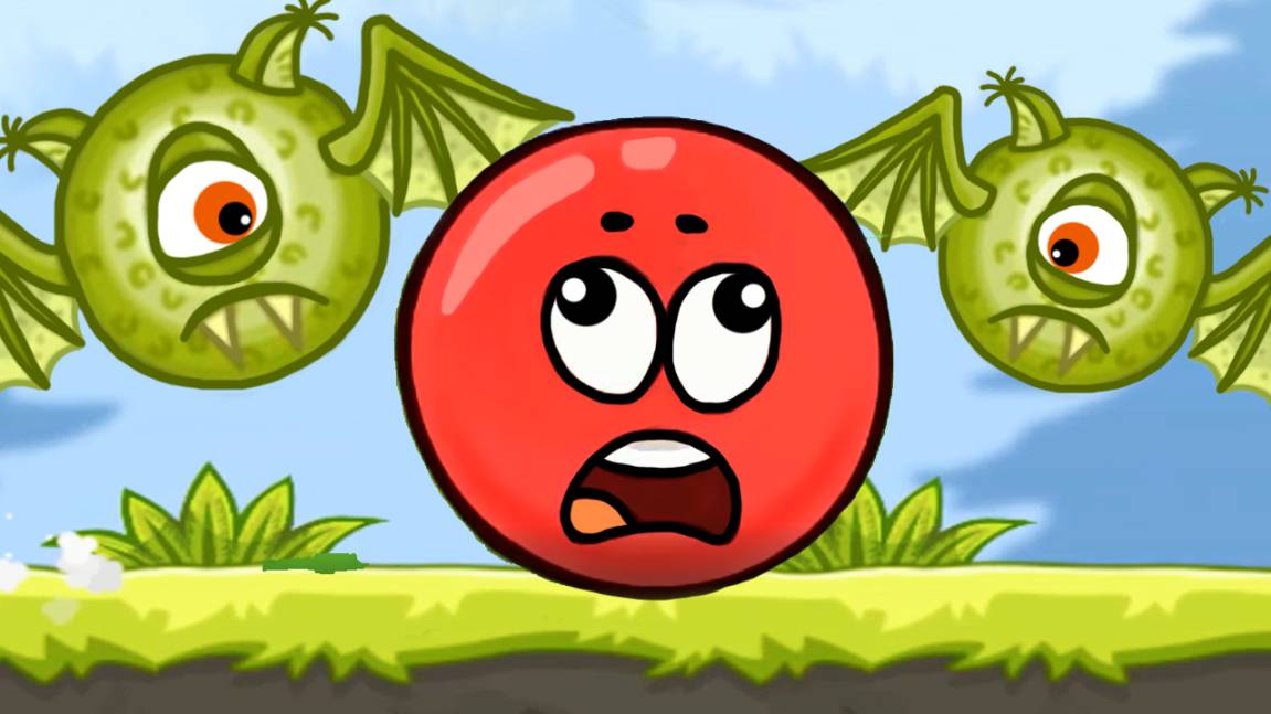 КРАСНЫЙ ШАРИК младший выбирается из плена #5 ИГРА Red Ball 5 на канале Мистер Игрушкин