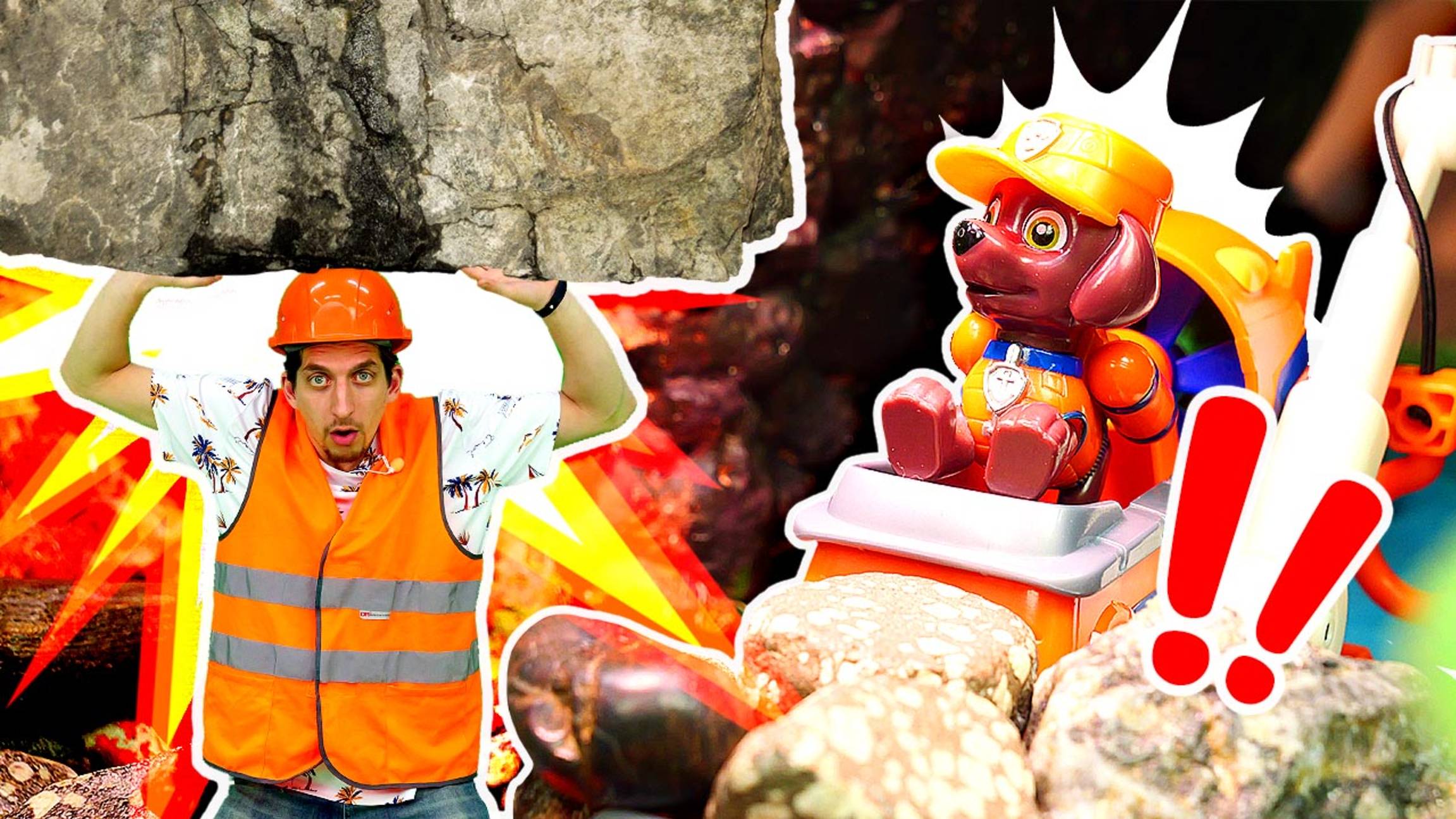 Срочная помощь - Зума застрял в пещере! Мастеру Тук-Туку предстоит спасение!