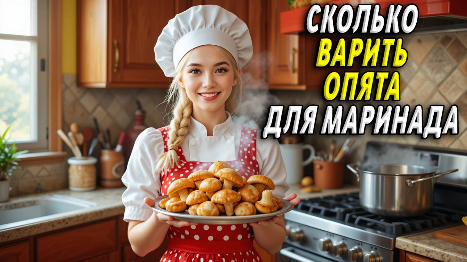 Сколько варить опята для маринада
