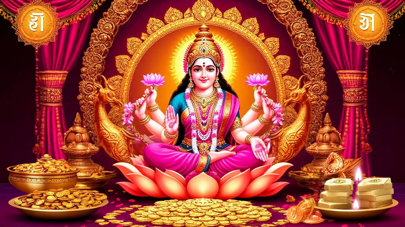 💎 МАНТРА ЛАКШМИ НА ИЗОБИЛИЕ! Благословение Вишну для денег, удачи и гармонии в семье! 🙏✨