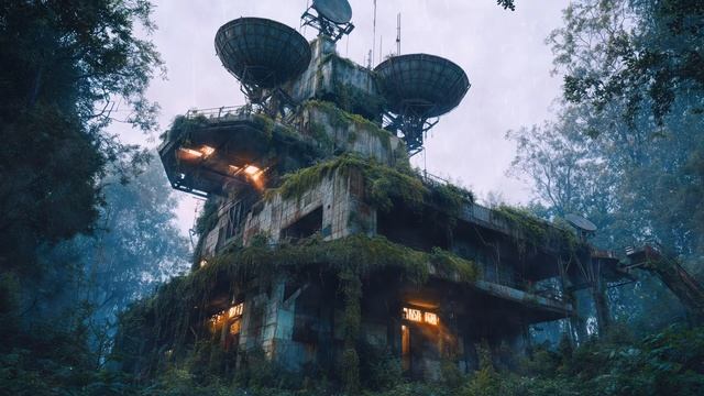 Abandoned Relay ｜ Dark Ambient Music, Dystopian Soundscape, Post Apocalyptic Atmosphere