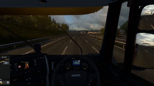 ETS2 конвой от 21.09.25 Совместно с Сергеем59.Серега спасибо за компанию!