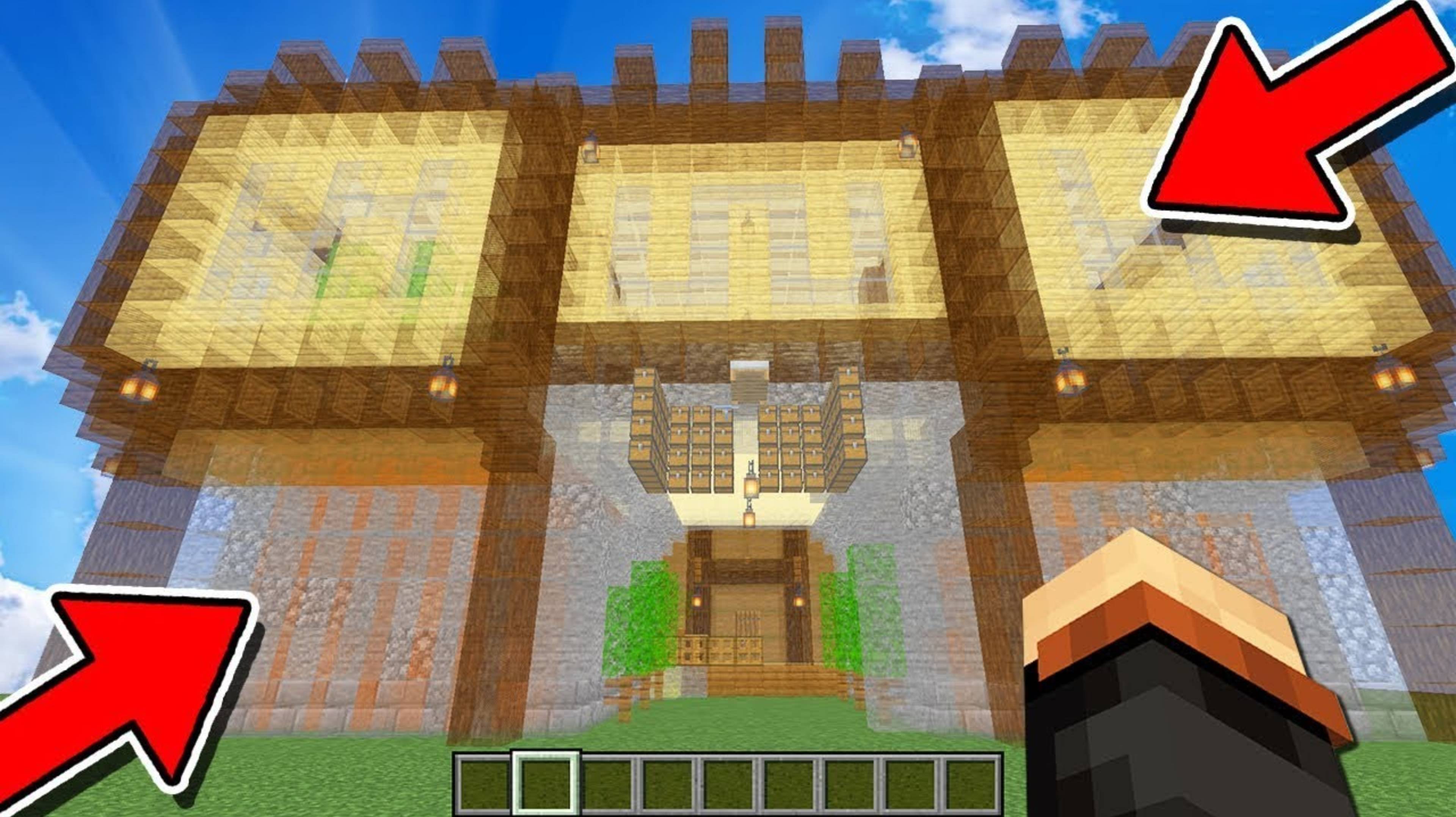 Я ЗАТРОЛЛИЛ ПОДПИСЧИКА МОДОМ ДОМОВ В БИТВЕ СТРОИТЕЛЕЙ В МАЙНКРАФТ!