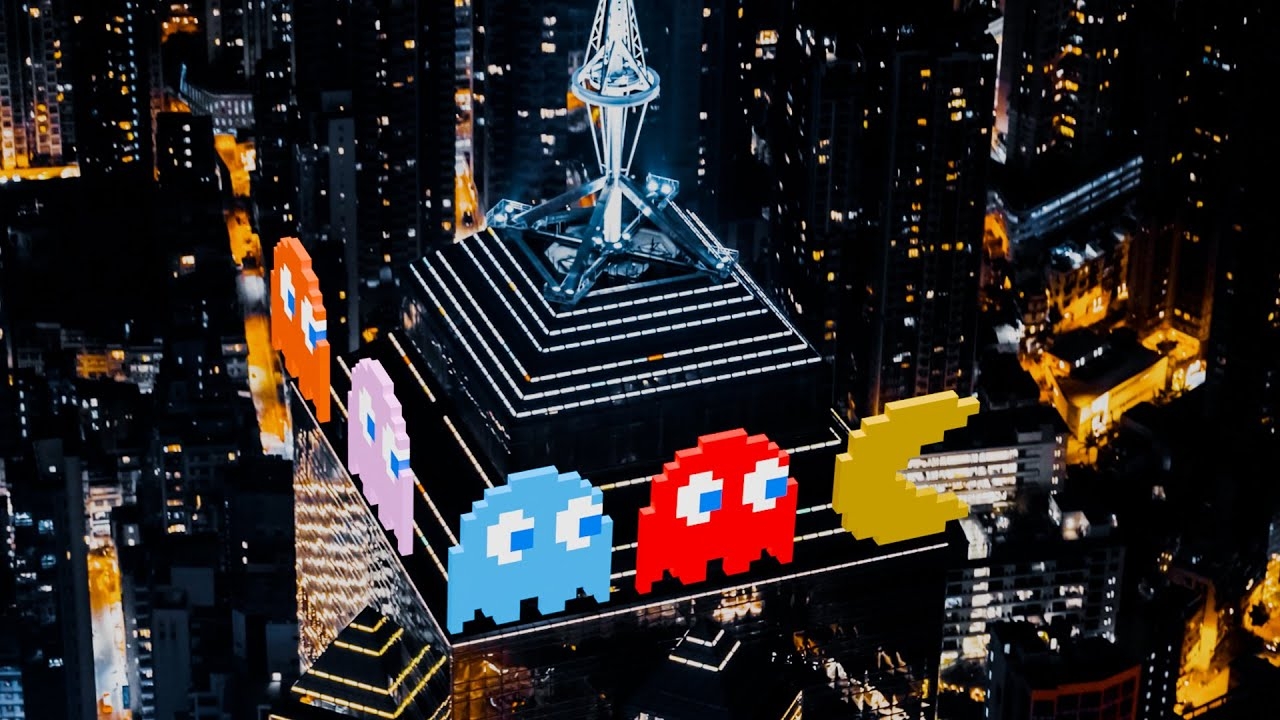 🎥 ПИКСЕЛЬНоЕ НАШЕСТВИЕ — Pacman и друзья!