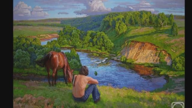 Многоликая Россия на картинах Сергея Пантелеева.