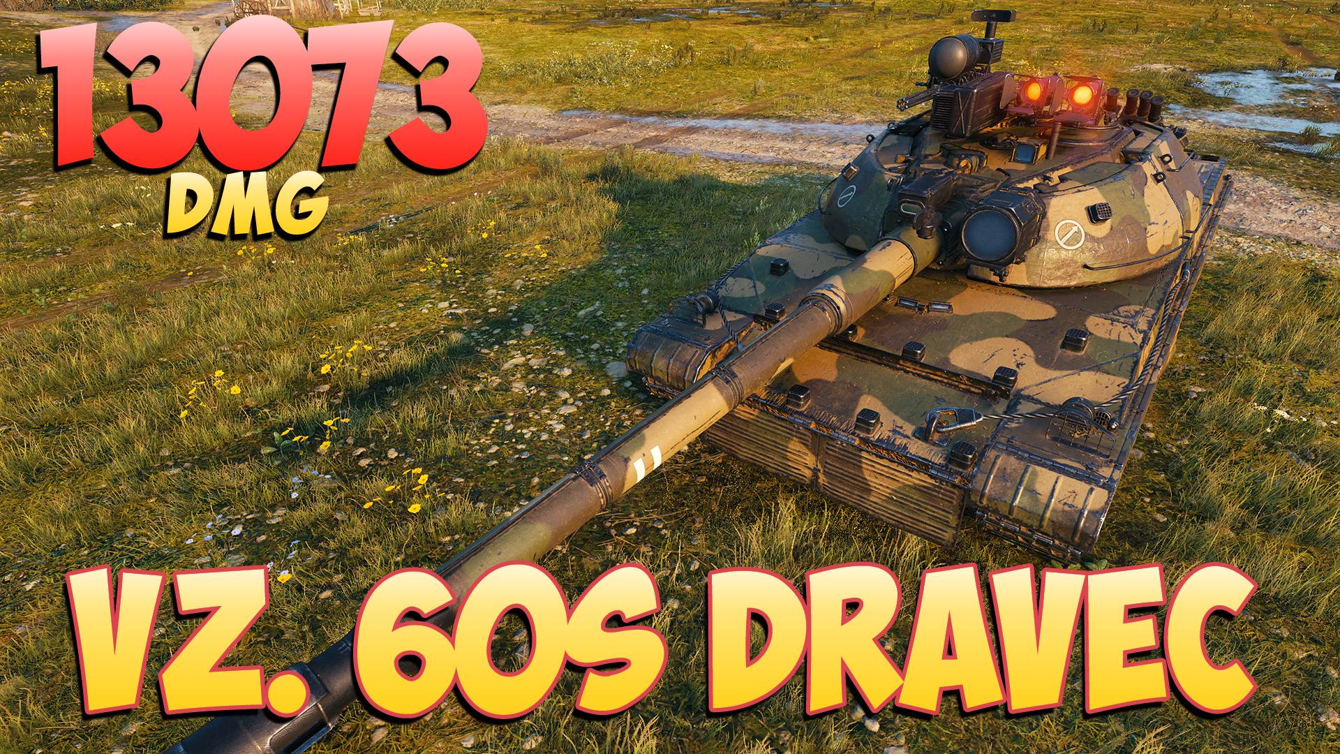 Dravec • Новый король X уровня! - 5 Фрагов 13K Урона • Мир Танков