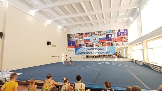 ЖП 1 юношеский, Чудова - Гулакова, ШСА ОСЬ, Комбинированное упражнение