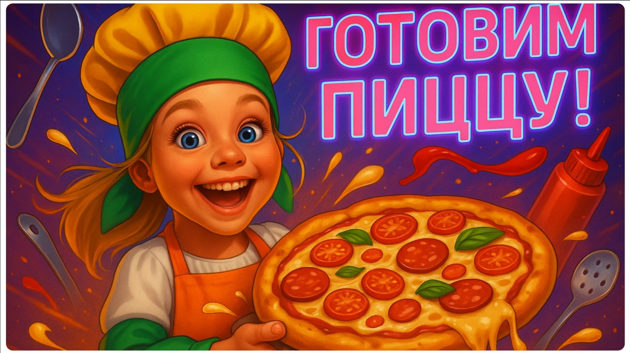 🍕 Вкусняшка! Беатрис готовит пиццу впервые