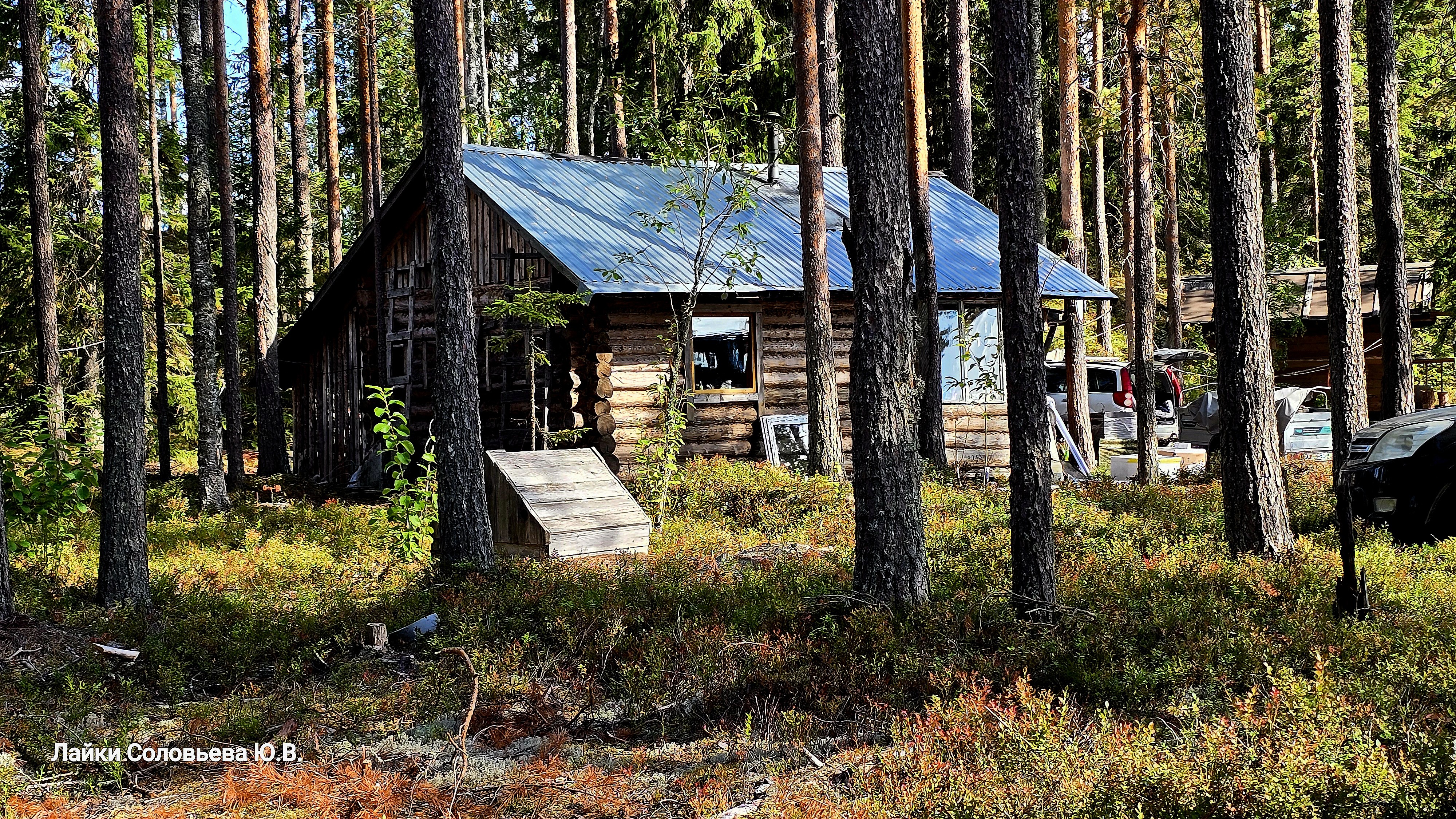 По соседству на озере