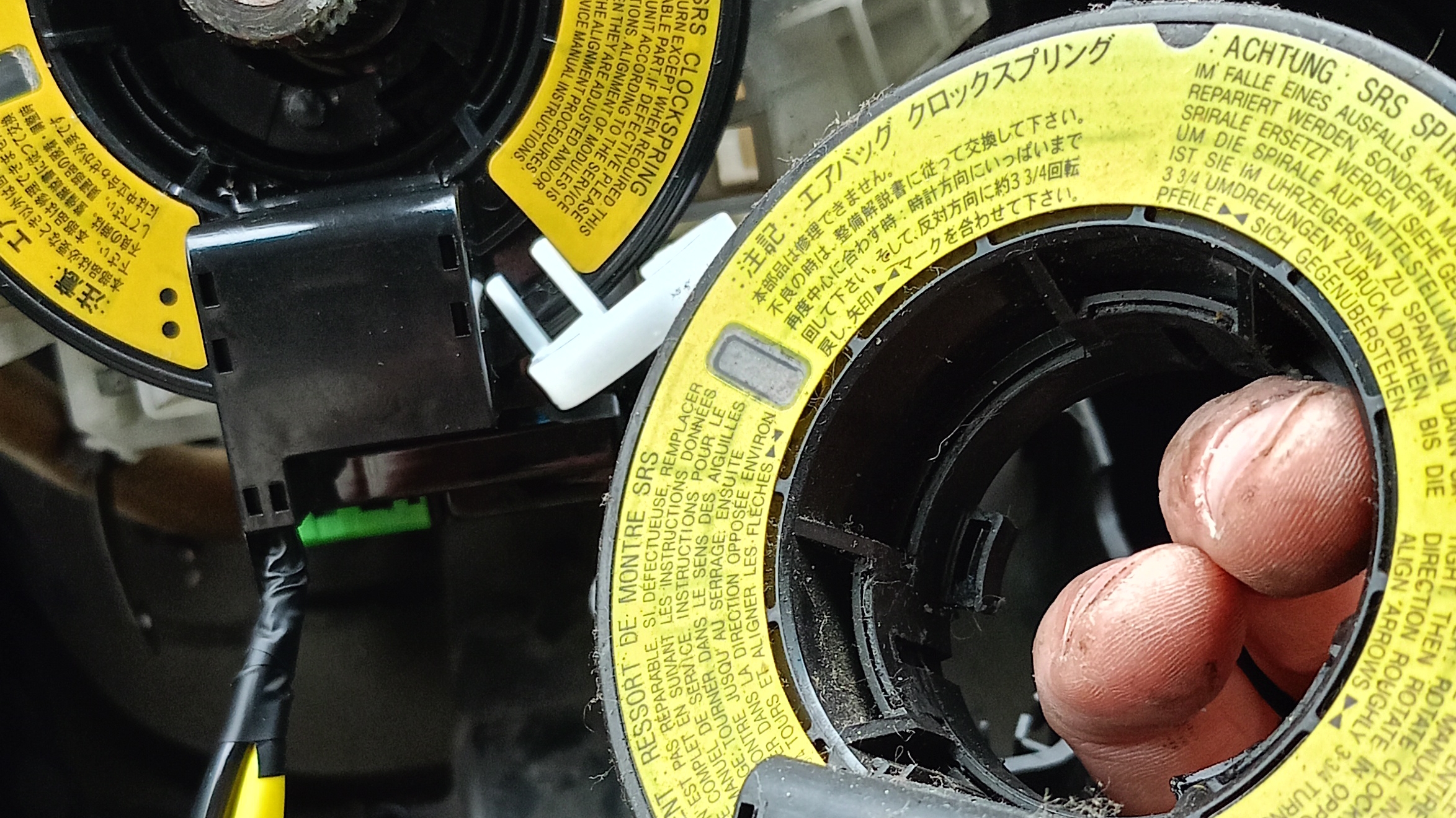 Подрулевой шлейф замена проще простого митсубиси лансер 9