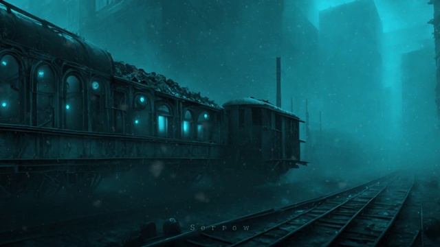 Ghost Train ｜ Dark Ambient Music, Deep Sound, ASMR, Relaxation