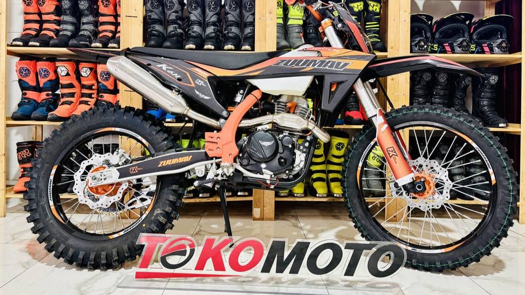 Мотоцикл эндуро ZUUMAV K6Н оранжевый