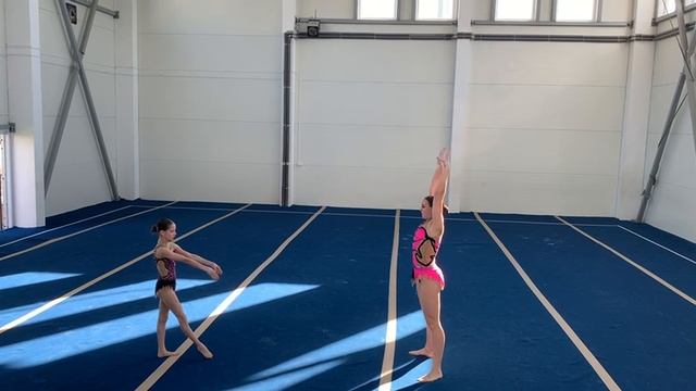 ЖП 13-19, Родичева - Кузенкова , ДК «Маш-ль», Комбинированное  упражнение