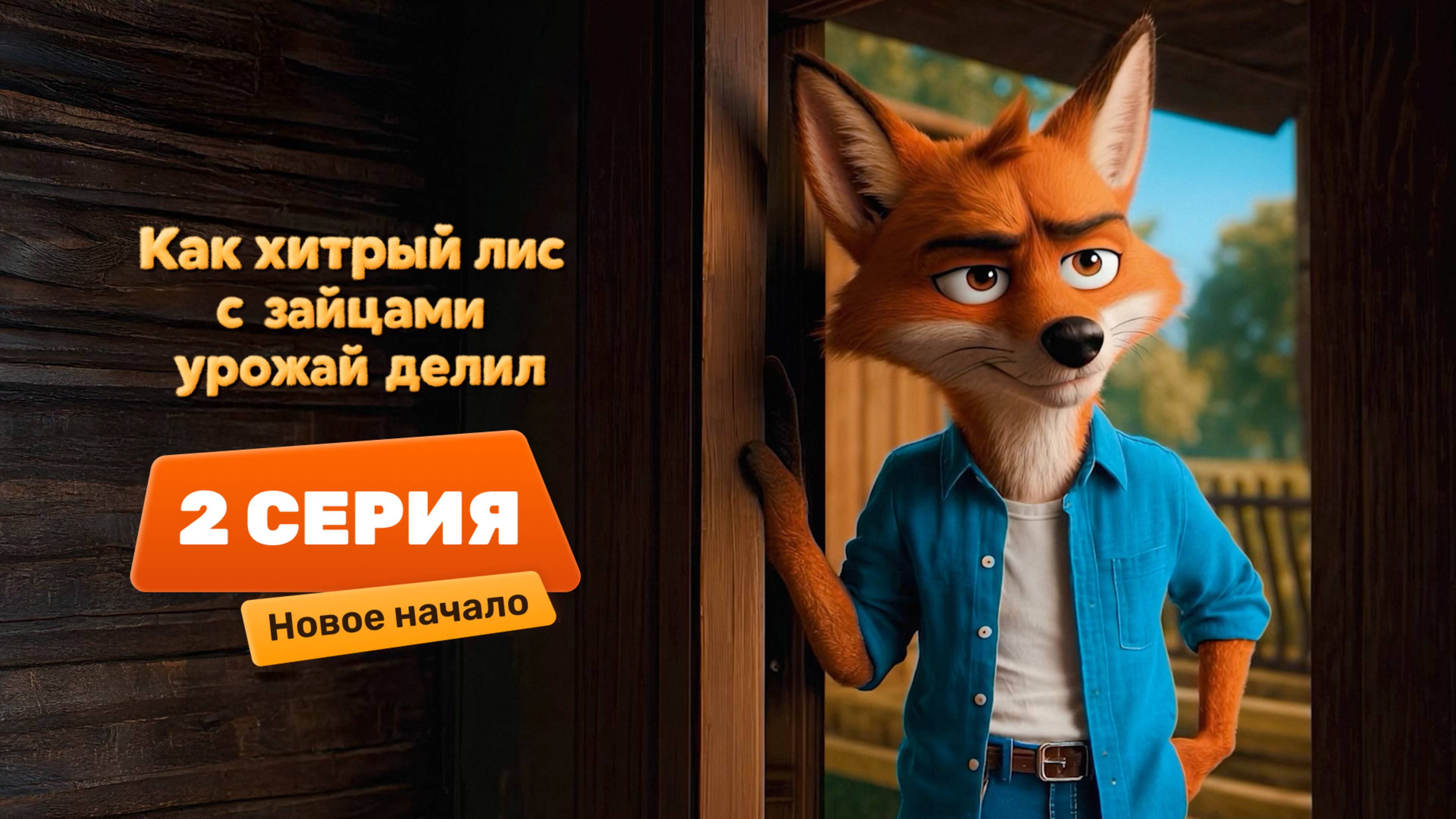 Серия 2 – Новое начало | Как хитрый лис с зайцами урожай делил
