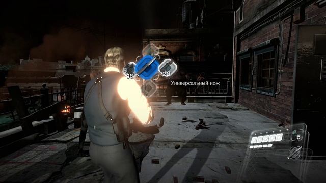 Resident Evil 6 Мод Оружейный Магазин Выживание и Путь на Кладбище #4