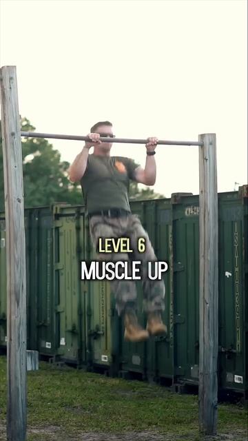 Подтягивания. 9 уровней сложности