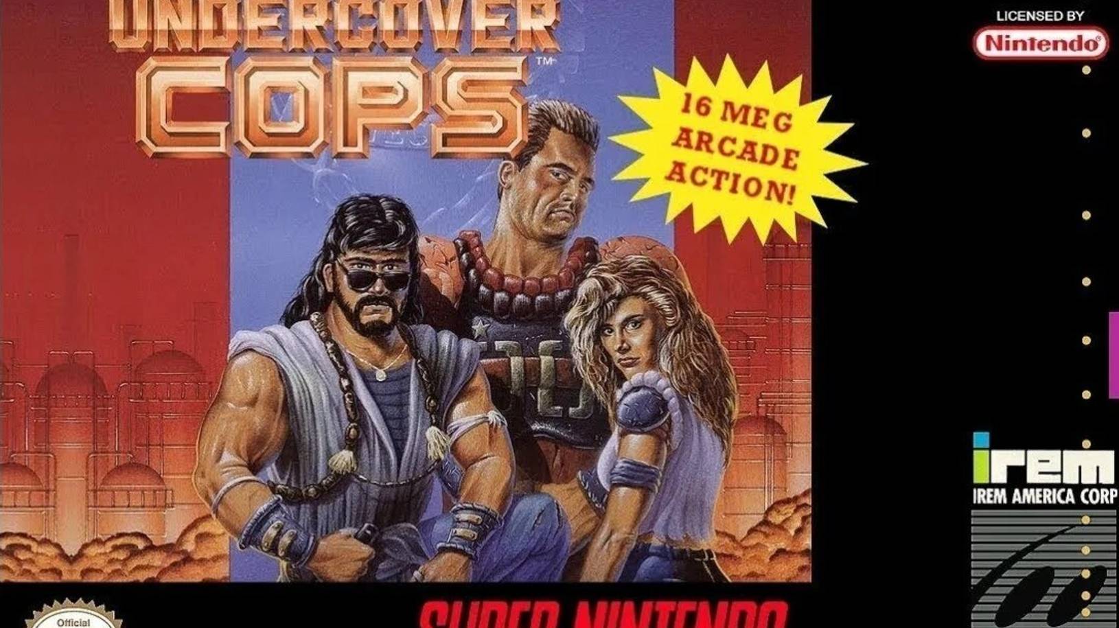 Super Nintendo (Snes) 16-bit Undercover Cops Прохождение