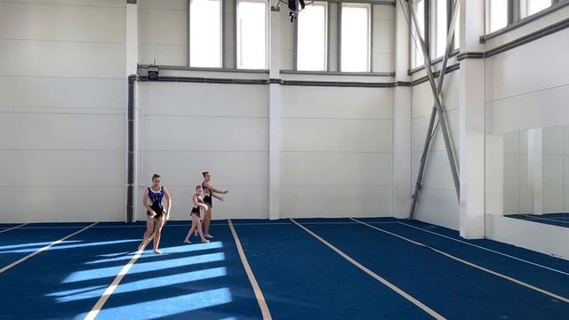 ТР КМС, Танник - Матлахова Юлия - Матлахова Софья , СШ №1, Комбинированное упражнение