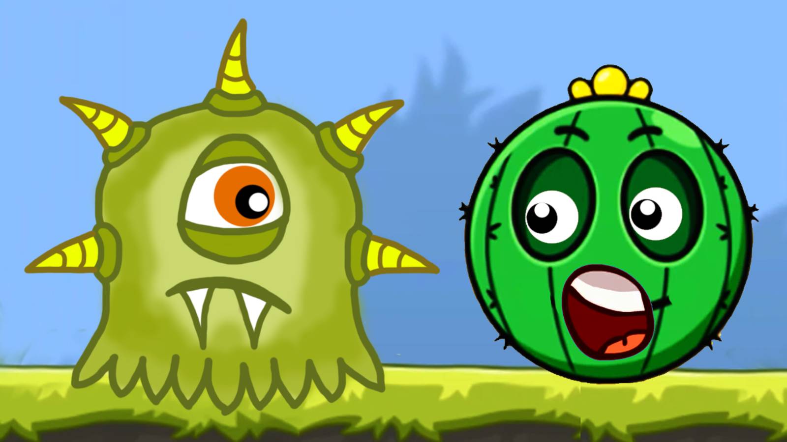 КРАСНЫЙ ШАРИК младший выбирается из плена #9 ИГРА Red Ball 5 на канале Мистер Игрушкин