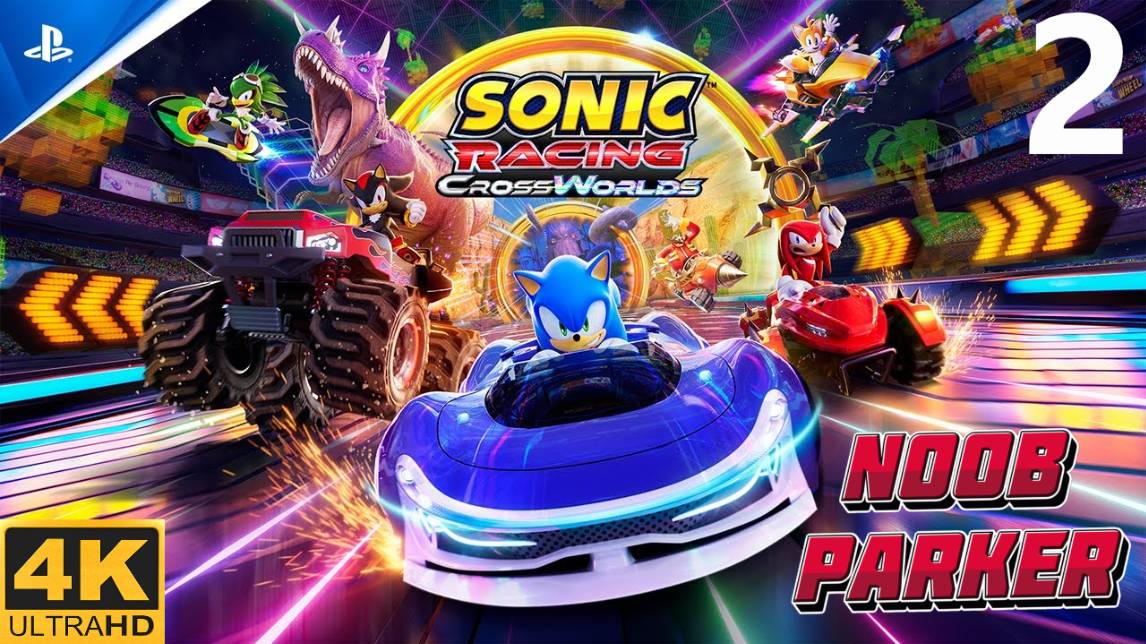SONIC RACING CROSSWORLDS ps 5 pro часть 2