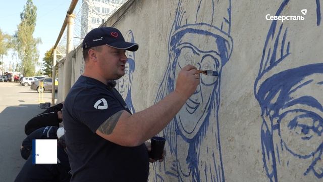 Амбассадор и волонтёр «Олкона» Владимир Смазнов создал арт-объект на территории ОСПАЗа